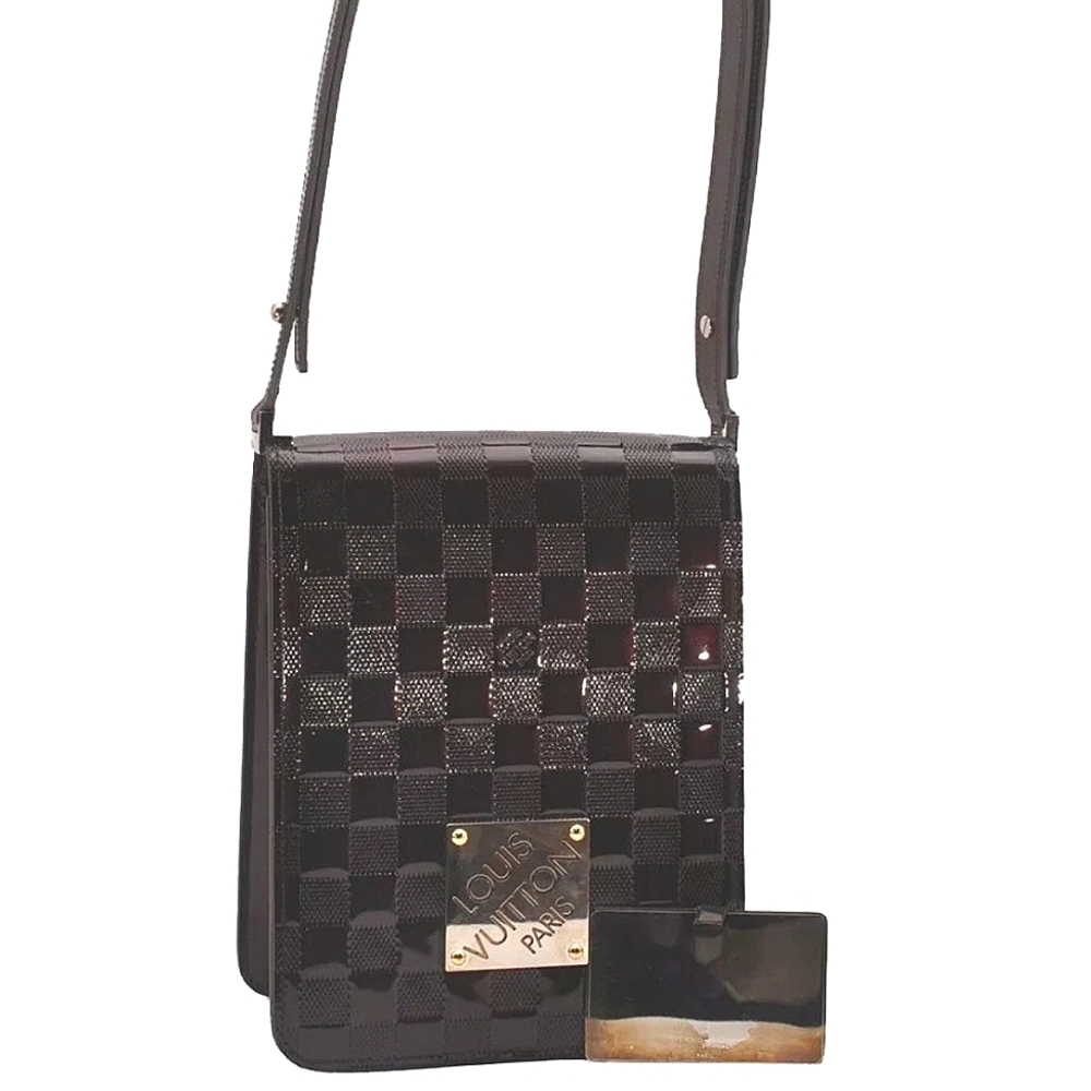 LV DAMIER VERNIS CABARET BAG